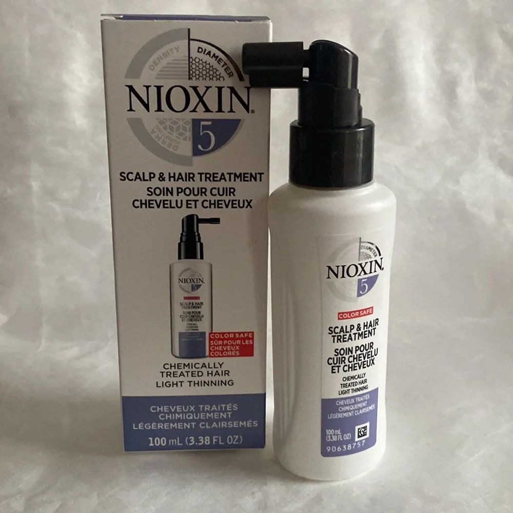 NIOXIN 5 Scalp & Hair Leave-In Treatment Chemically Treated Normal Thinning $26